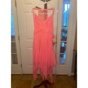 Women's Guess Pink cotton Dress Size 12